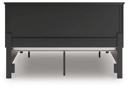 Lanolee California King Panel Storage Bed