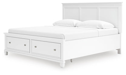 Fortman King Panel Storage Bed