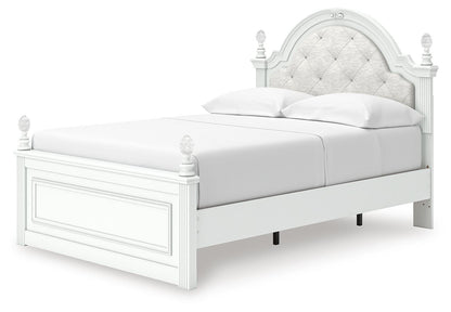Kozlani Full Upholstered Panel Storage Bed