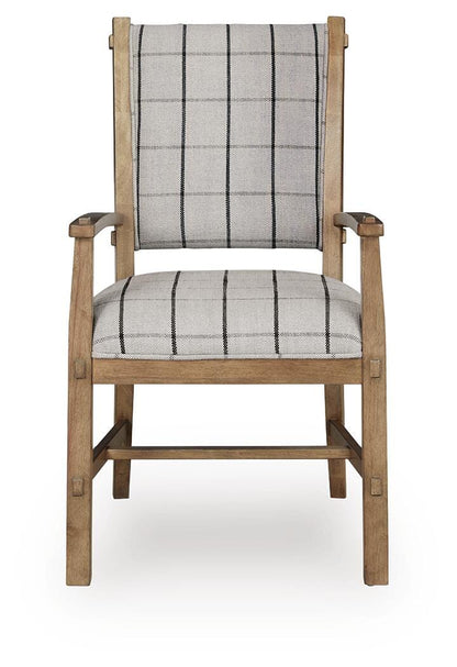 Ridgester Dining UPH Arm Chair (2/CN)