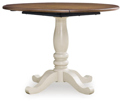 Ashley Express - Wirloni Round DRM Drop Leaf Table