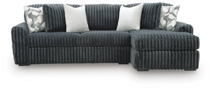 Midnight-Madness 2-Piece Sectional Sofa Chaise