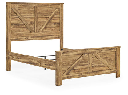 Ashley Express - Maystonna Queen Crossbuck Panel Bed