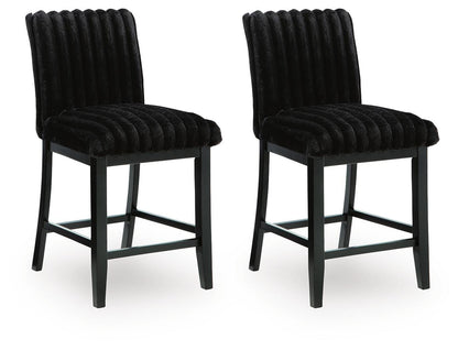 Ashley Express - Mervannie Upholstered Barstool (2/CN)