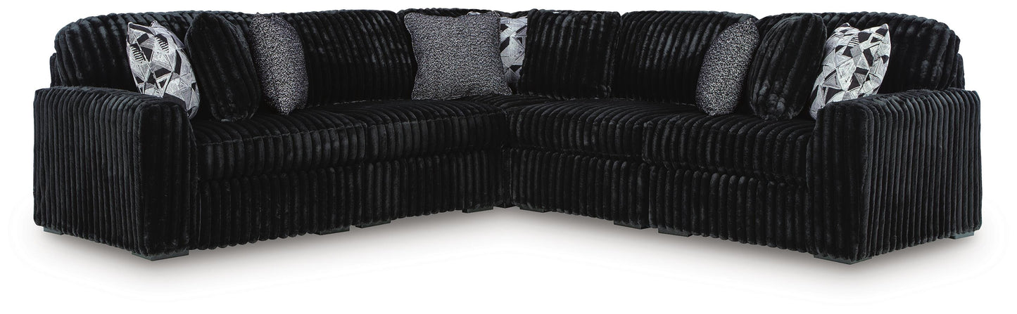 Midnight-Madness 5-Piece Sectional