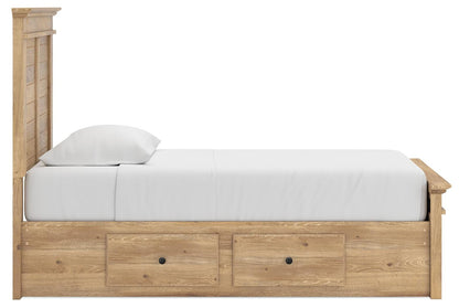 Makidern Twin Panel Storage Bed