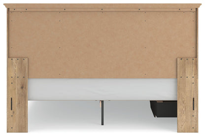 Makidern King Panel Storage Bed