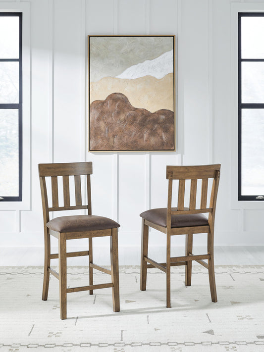 Ashley Express - Urbinforte Upholstered Barstool (2/CN)