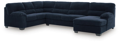 SimpleJoy 3-Piece Sectional with Chaise