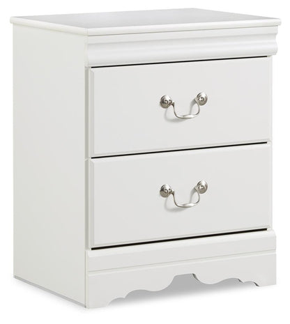 Anarasia Twin Sleigh Headboard, Dresser, Mirror, Chest and Nightstand