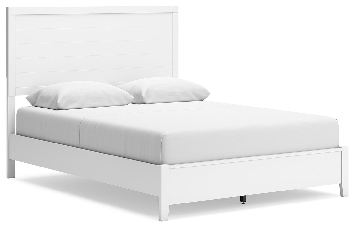 Binterglen Queen Panel Bed with Mirrored Dresser