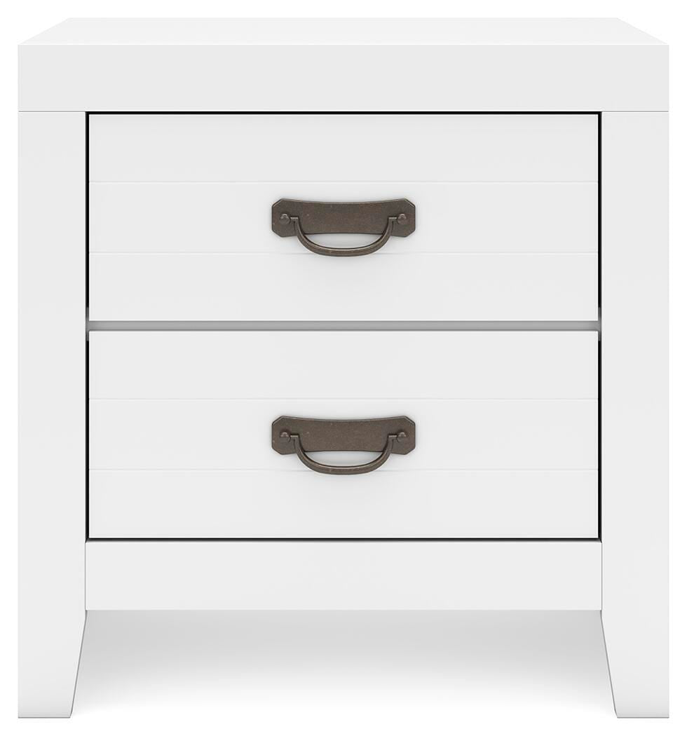 Binterglen King Panel Bed, Dresser, Mirror, Chest and Nightstand