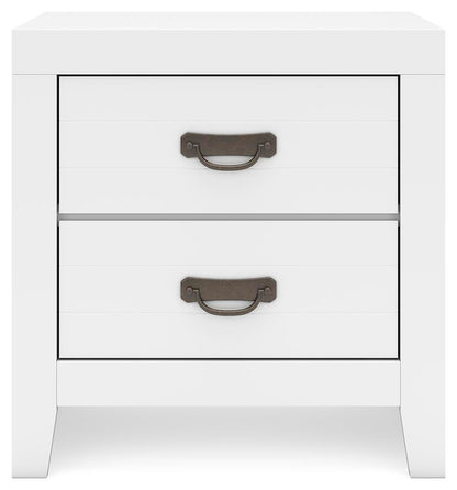 Binterglen King Panel Bed, Dresser, Mirror, Chest and Nightstand