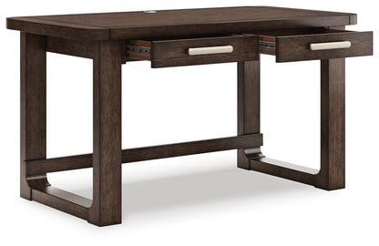 Ashley Express - Breckington Home Office Desk with Chair and Storage