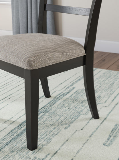 Greddinton Dining Table and 6 Chairs