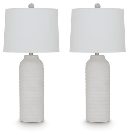 Ashley Express - Vauville Poly Table Lamp (2/CN)