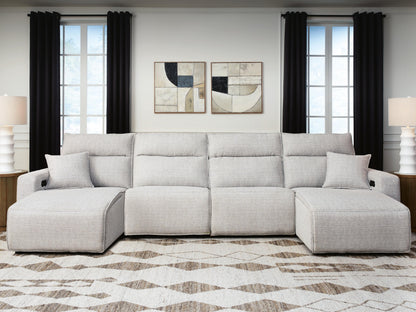 Modmax II 4-Piece Power Reclining Sectional with Chaise