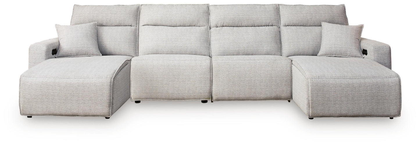 Modmax II 4-Piece Power Reclining Sectional with Chaise