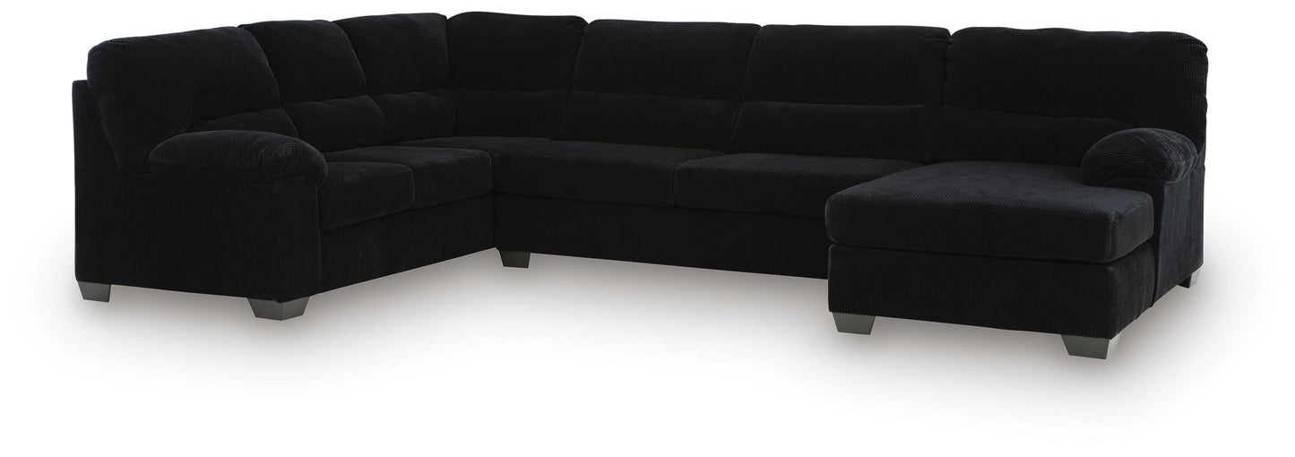 SimpleJoy 3-Piece Sectional with Chaise