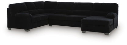 SimpleJoy 3-Piece Sectional with Chaise