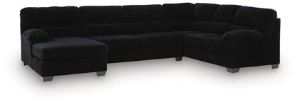 SimpleJoy 3-Piece Sectional with Chaise