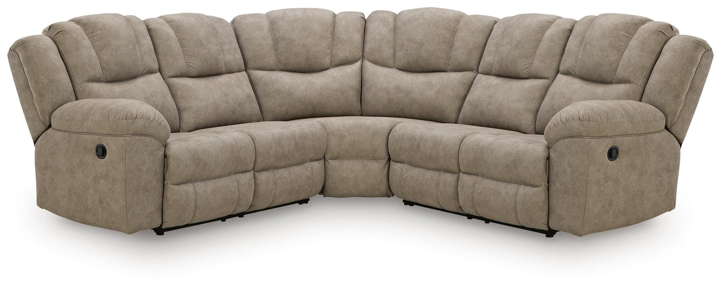 Pearce-Pike 3-Piece Reclining Sectional