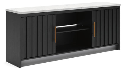 Cadmori XL TV Stand w/Fireplace Option