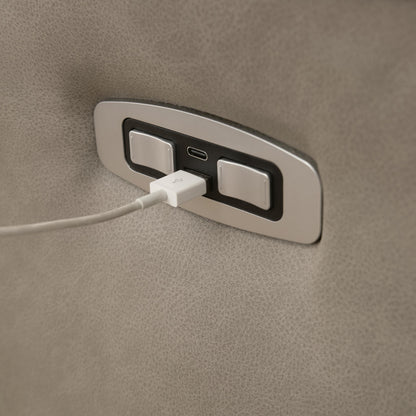 Narwhal Place 7-Piece Reclining Sectional with Storage Consoles