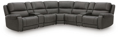 5Z - Pittson 7-Piece Power Reclining Sectional