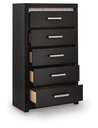 Shoralli Five Drawer Chest