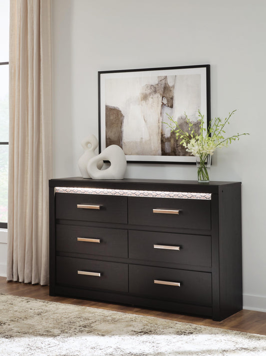 Shoralli Six Drawer Dresser