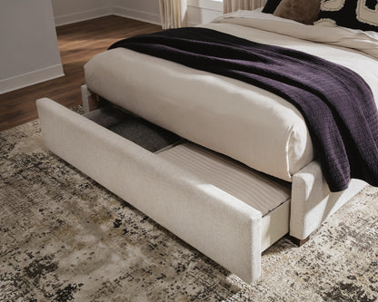 Shoralli Queen Upholstered Storage Bed