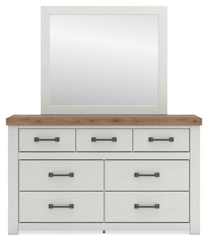 Savonport King Panel Bed, Dresser, Mirror, Chest and Nightstand