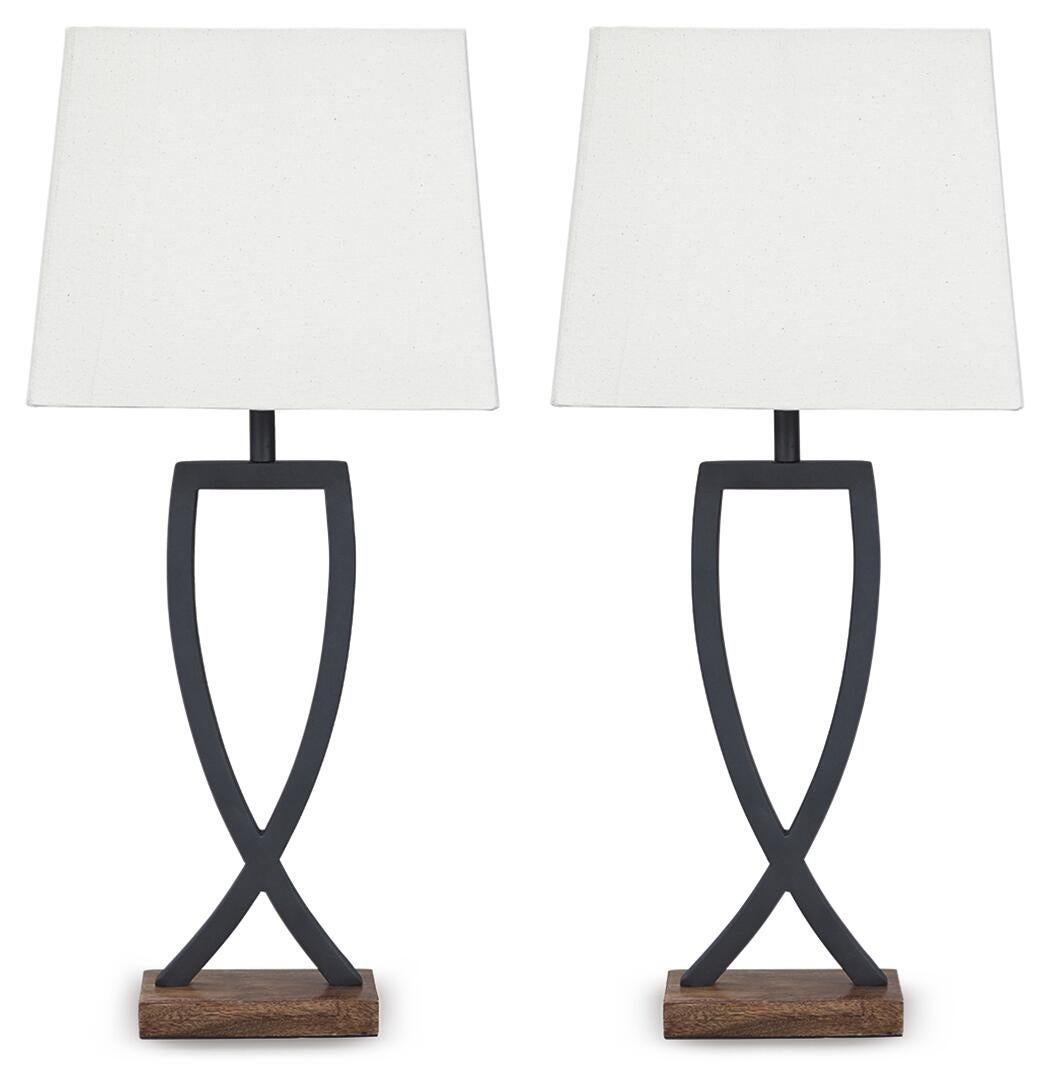 Ashley Express - Makara Metal Table Lamp (2/CN)
