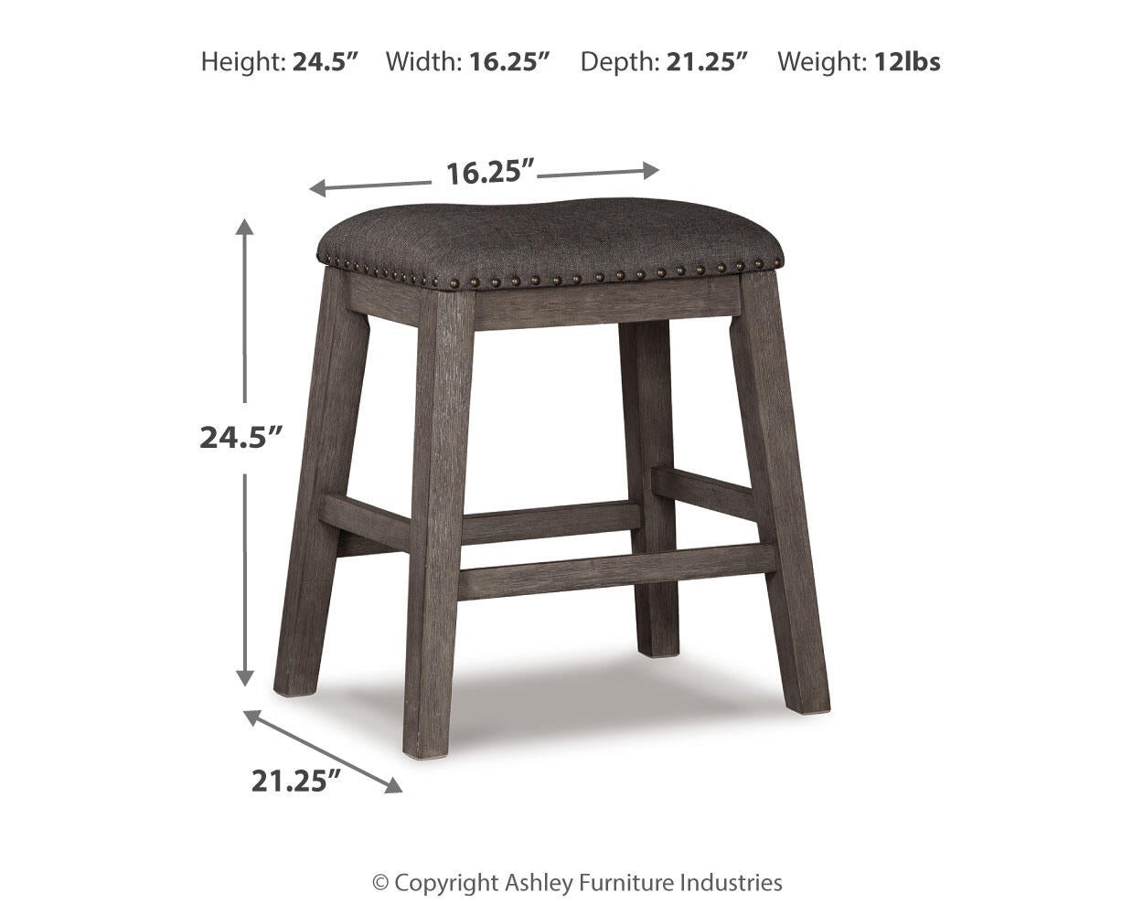 Ashley Express - Caitbrook Upholstered Stool (2/CN)