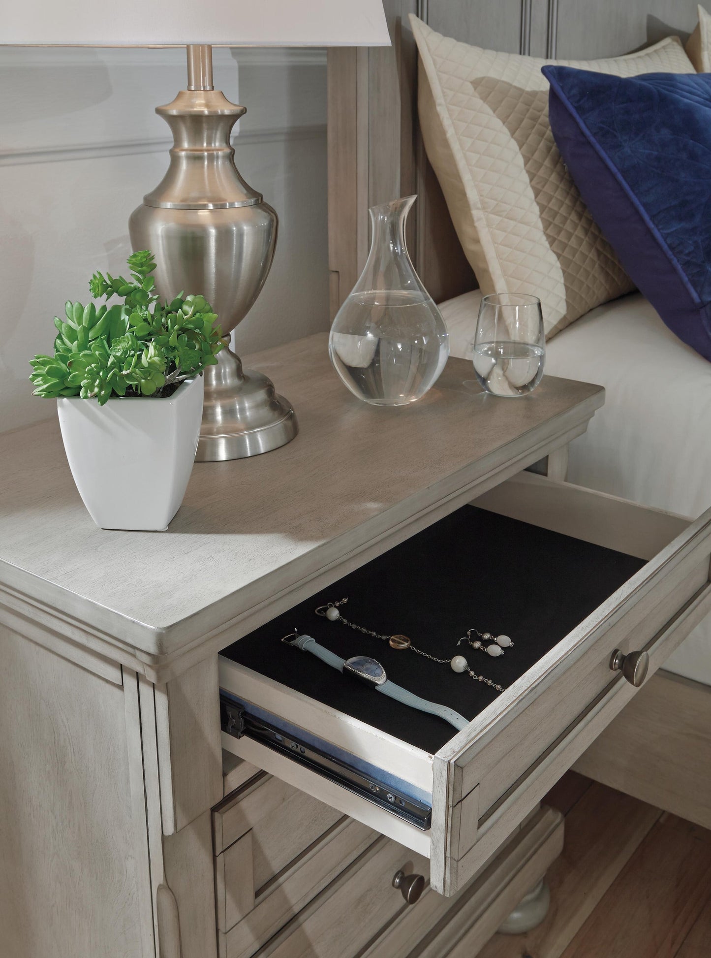 Ashley Express - Lettner Two Drawer Night Stand