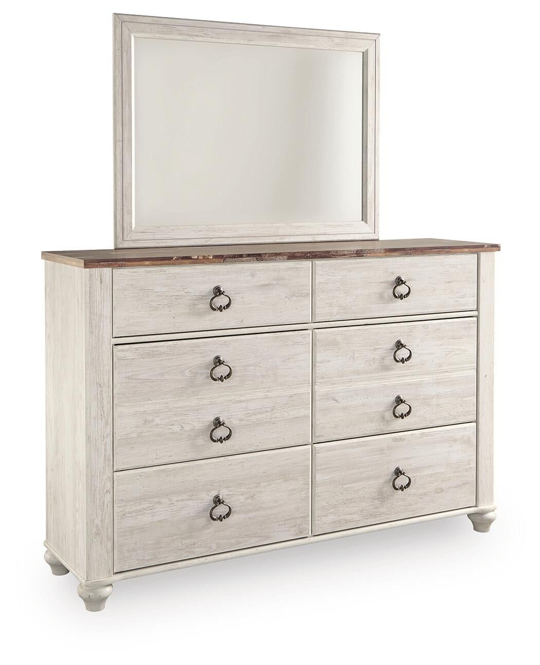 Willowton Dresser and Mirror