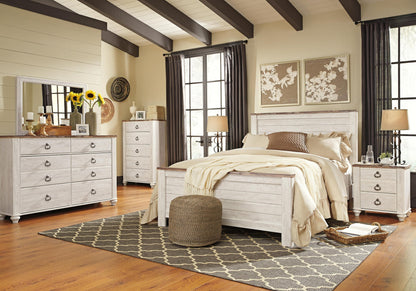 Willowton Dresser and Mirror
