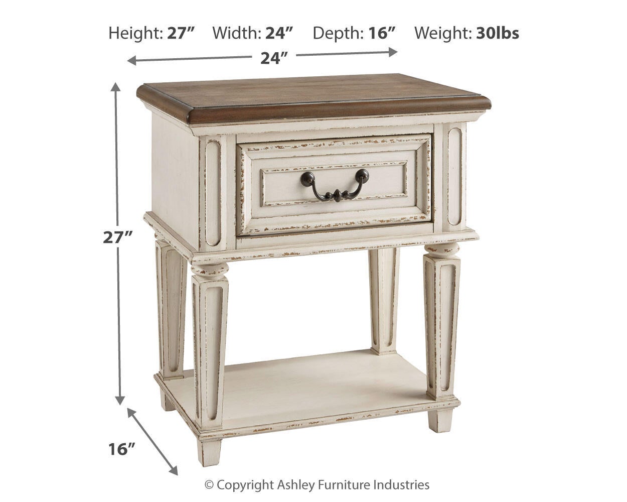 Ashley Express - Realyn One Drawer Night Stand