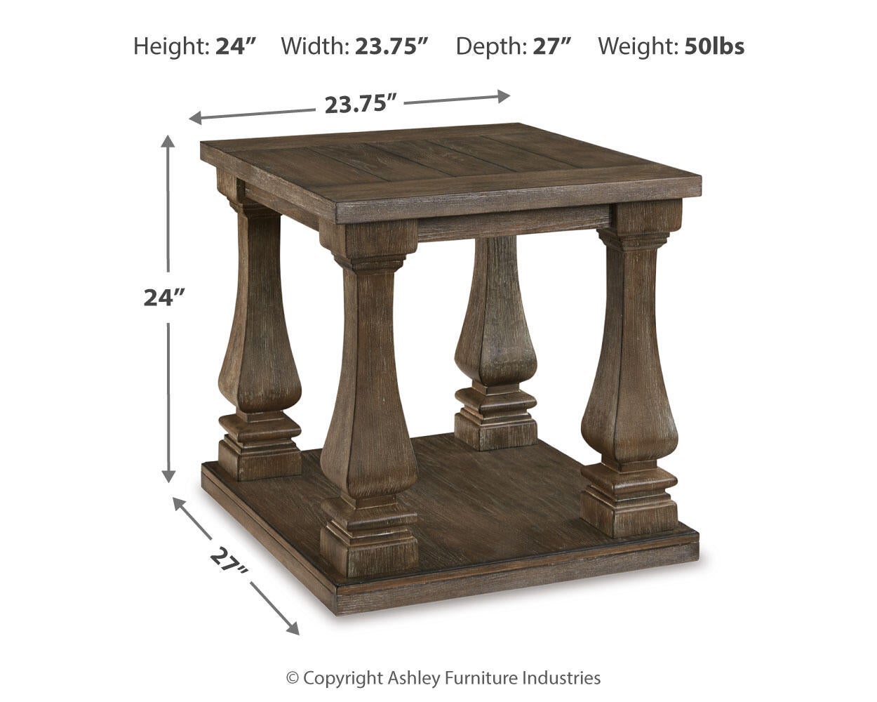 Ashley Express - Johnelle Rectangular End Table