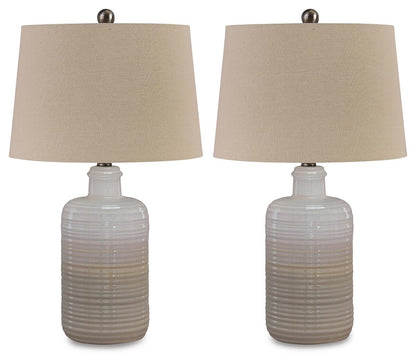 Ashley Express - Marnina Ceramic Table Lamp (2/CN)
