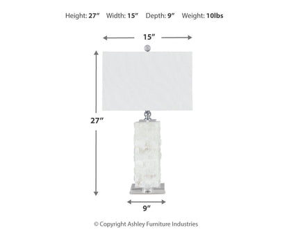 Ashley Express - Malise Alabaster Table Lamp (1/CN)