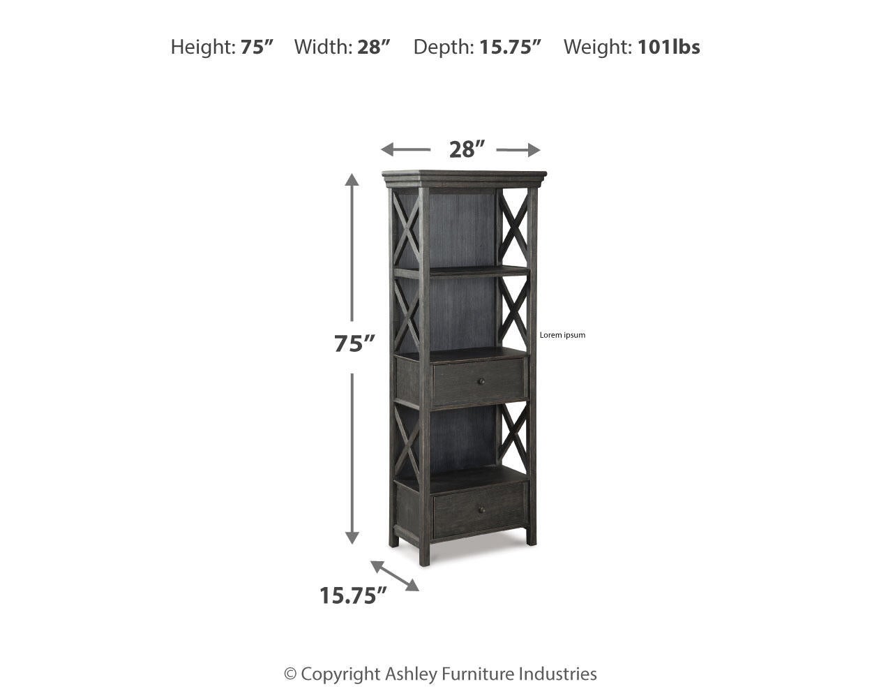 Ashley Express - Tyler Creek Display Cabinet