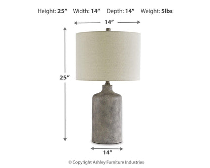 Ashley Express - Linus Ceramic Table Lamp (1/CN)