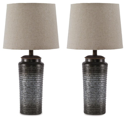 Ashley Express - Norbert Metal Table Lamp (2/CN)