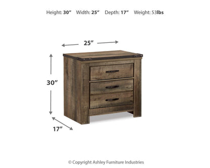 Ashley Express - Trinell Two Drawer Night Stand