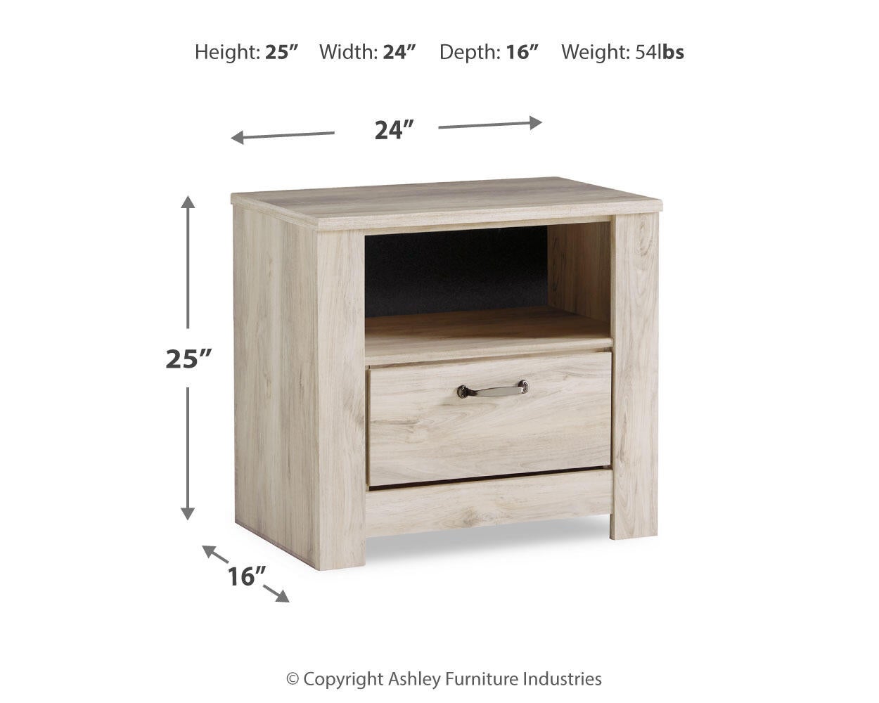 Ashley Express - Bellaby One Drawer Night Stand
