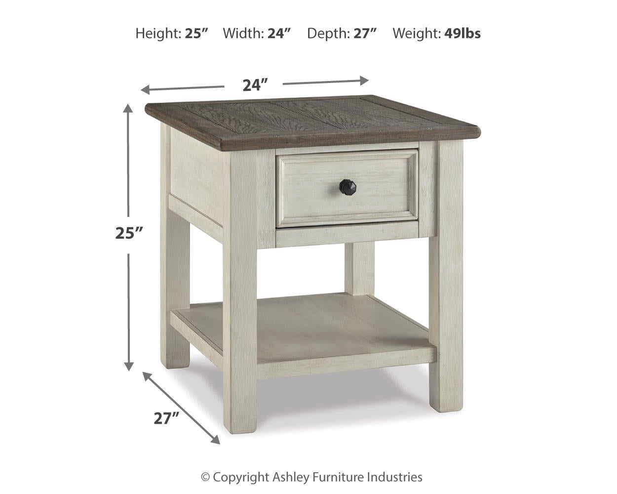 Ashley Express - Bolanburg Rectangular End Table
