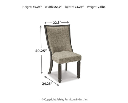 Ashley Express - Tyler Creek Dining UPH Side Chair (2/CN)