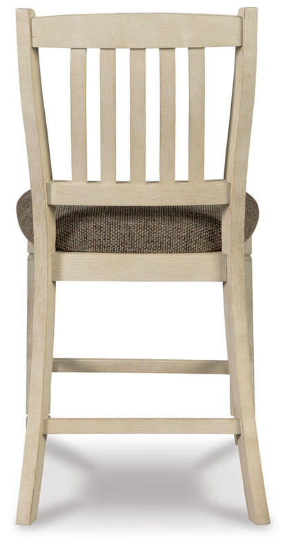 Ashley Express - Bolanburg Upholstered Barstool (2/CN)